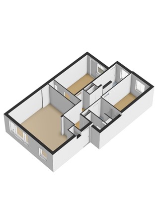 Floorplan - Stadhoudersweg 53C, 3038 EG Rotterdam